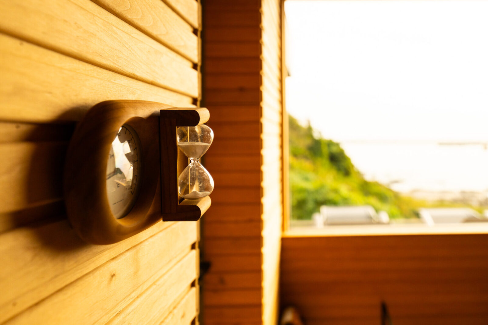 サウナの砂時計