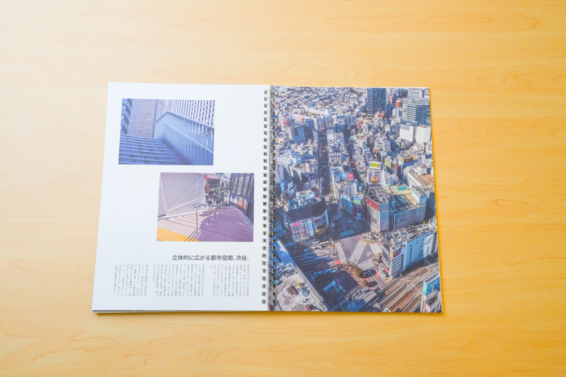 渋谷の地形や特徴について説明。